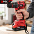 Akutrell-kruvikeeraja OPEX TOOLS, harjadeta mootor, 2 akut ja kohver – OPX28037