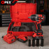 OPEX TOOLS akutoitel löökmutrikeeraja komplekt, harjadeta mootor, 700 Nm, 2 × 3,0 Ah, OPX28038