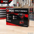 OPEX TOOLS akutoitel löökmutrikeeraja komplekt, harjadeta mootor, 700 Nm, 2 × 3,0 Ah, OPX28038
