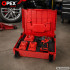 OPEX TOOLS akutoitel löökmutrikeeraja komplekt, harjadeta mootor, 700 Nm, 2 × 3,0 Ah, OPX28038
