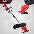 Akutrimmer OPEX TOOLS kolme lõikeotsikuga, 2 × 21 V 3 Ah akut, 1200 W, OPX28025, 105–140 cm