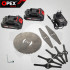Akuga murutrimmer OPEX TOOLS, 2 akut, 21 V, 200 W, OPX28025