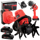 Akuga minikultivaator OPEX TOOLS, 2 × 21V akut, OPX28030, 127mm