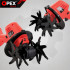 Akuga minikultivaator OPEX TOOLS, 2 × 21V akut, OPX28030, 127mm