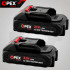 Akuga minikultivaator OPEX TOOLS, 2 × 21V akut, OPX28030, 127mm