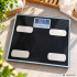 Nutikas analüütiline Bluetooth-vannitoakaal rakendusega, 180 kg, 28 × 28 cm