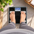 Nutikas analüütiline Bluetooth-vannitoakaal rakendusega, 180 kg, 28 × 28 cm
