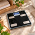 Nutikas analüütiline Bluetooth-vannitoakaal rakendusega, 180 kg, 28 × 28 cm