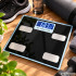 Nutikas analüütiline Bluetooth-vannitoakaal rakendusega, 180 kg, 28 × 28 cm