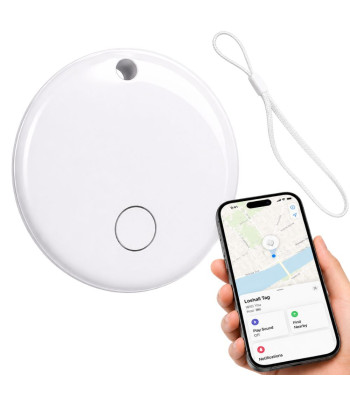 GPS-jälgija ja Bluetooth-võtmeleidja FindMy rakendusega iOS-ile