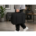 Meeste äriseljakott sülearvutile, USB-pordiga, must, 33 × 47 × 13 cm
