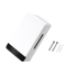 Juhtmega elektriline uksekell, bim-bam-gong, valge, 230 V, 80 dB, 12x7x4 cm