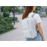 Hall spordiseljakott USB-pordi ja sülearvutitaskuga, 18–20 l, 45 × 30 × 16 cm