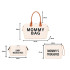 Emade mähkmekott Mommy Bag, 3-in-1 komplekt kosmeetikakoti ja organiseerijaga, suur