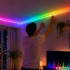 RGB LED-riba rakenduse, muusika sünkroonimise, puldi ja toiteadapteriga, 10 m, 12 V, 2835RGB