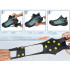 Matkajalatsite jäänaastud, libisemisvastased tallakatted, mustad, 37–41