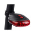 Tagumine laseriga jalgrattatuli, 5 LED-i
