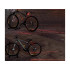 Tagumine laseriga jalgrattatuli, 5 LED-i
