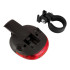 Tagumine laseriga jalgrattatuli, 5 LED-i