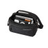 Meeste must vöökott-õlakott, crossbody, reguleeritava rihmaga – 30 × 9 × 21 cm