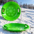 Plastikust lumetald ehk liugtaldrik, ümmargune, roheline, 62 cm