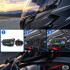Mootorratta kiivriintercom Bluetoothi, mikrofoni, RGB-valgustuse ja USB-C laadimisega – U10 2X