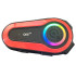 Mootorratta kiivri Bluetooth-sidesüsteem mikrofoni ja RGB-valgustusega, USB-C, Q08 2X