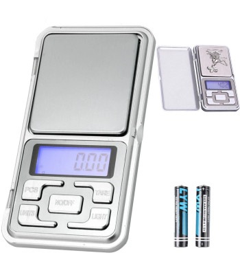 Elektrooniline juveelikaal LCD-ekraaniga, taskukaal, 500 g, 0,01 g