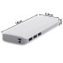 Akupank LED-taskulambiga, 3 USB-porti, microUSB, 2,1 A, 10000 mAh