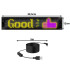 Programmeeritav painduv LED-ekraan autoaknale, 16 × 96