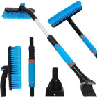 Teleskoopiline kokkupandav auto jääkaabits-hari, 2 ühes, 57cm–72cm