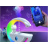 Astronaudi kujuline RGB LED-valgustusega Bluetooth-kõlariga õhuniisuti, USB