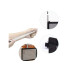 Lemmikloomade turvavärav – must, 180 × 75 cm