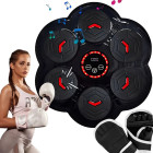 Muusikaga poksisihtmärk Bluetoothi ja USB-C-ga, poksikindad, 37cm x 35cm