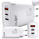 Universaalne 65 W kiirlaadija USB-A ja kahe USB-C-pordiga, PD-71