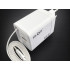 65 W kiirlaadija sisseehitatud USB-C-kaabli ja USB-portidega, PD-75, 10 × 4 × 4,5 cm