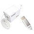 65 W kiirlaadija sisseehitatud USB-C-kaabli ja USB-portidega, PD-75, 10 × 4 × 4,5 cm