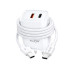 Võrgulaadija KLGO USB-C ja USB-A pordiga, USB-C/USB-C kaabliga, 35 W