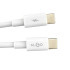 Võrgulaadija KLGO USB-C ja USB-A pordiga, USB-C/USB-C kaabliga, 35 W