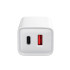 Võrgulaadija KLGO USB-C ja USB-A pordiga, USB-C/USB-C kaabliga, 35 W