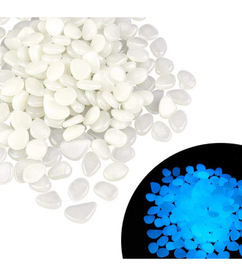 Fluorestseeruvad helendavad dekoratiivkivid, 100 tk, 2 cm