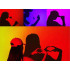 Päikesetõusu ja -loojangu efektiga RGB LED-projektorlamp, USB-toide ja pult