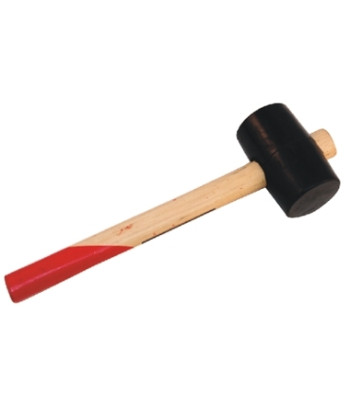 Plekitööde kummivasar puidust varrega, 55 mm, 580 g