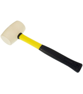 Kummivasar klaaskiust varrega, FG, WHITE, PROFI, 60MM, 570G