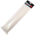 Valged nailonist kaablisidemed, 50 tk, 190 × 4,7 mm
