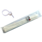 Valged nailonist kaablisidemed, 30 tk, 500x4.7MM