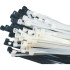 Valged nailonist kaablisidemed, 20 tk, 530x7.6MM