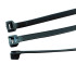 Mustad nailonist kaablisidemed, 20 tk, 530x7.6MM