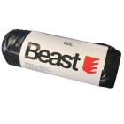 Mustad LDPE-prügikotid rullis, 10 tk, 60 l, 60x75 cm, 20 mikronit
