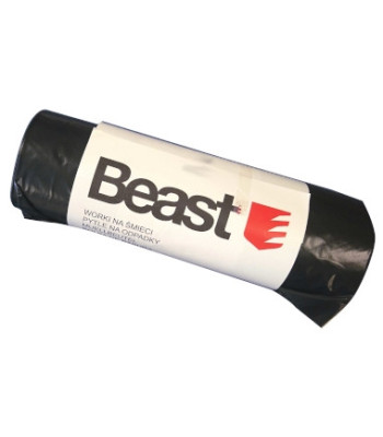 Eriti tugevad mustad prügikotid, 25 tk, 120 l, 23 µm, 70x110 cm